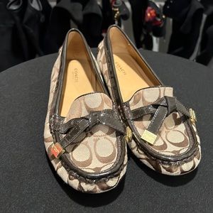 Coach Loafers Size 38(8). Excellent condition